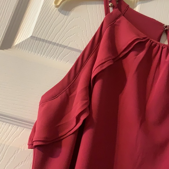 White House Black Market pink top size small - Picture 5 of 7